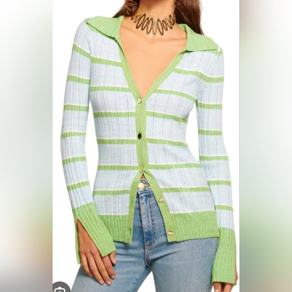 NWT  Ramy Brook Raya Knit Cardigan